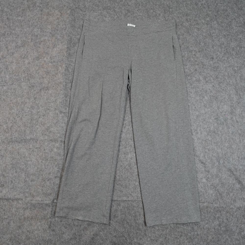 J. Jill Pants Womens Large Stretch Pull On Gray Casual Comfort Minimal Stretch